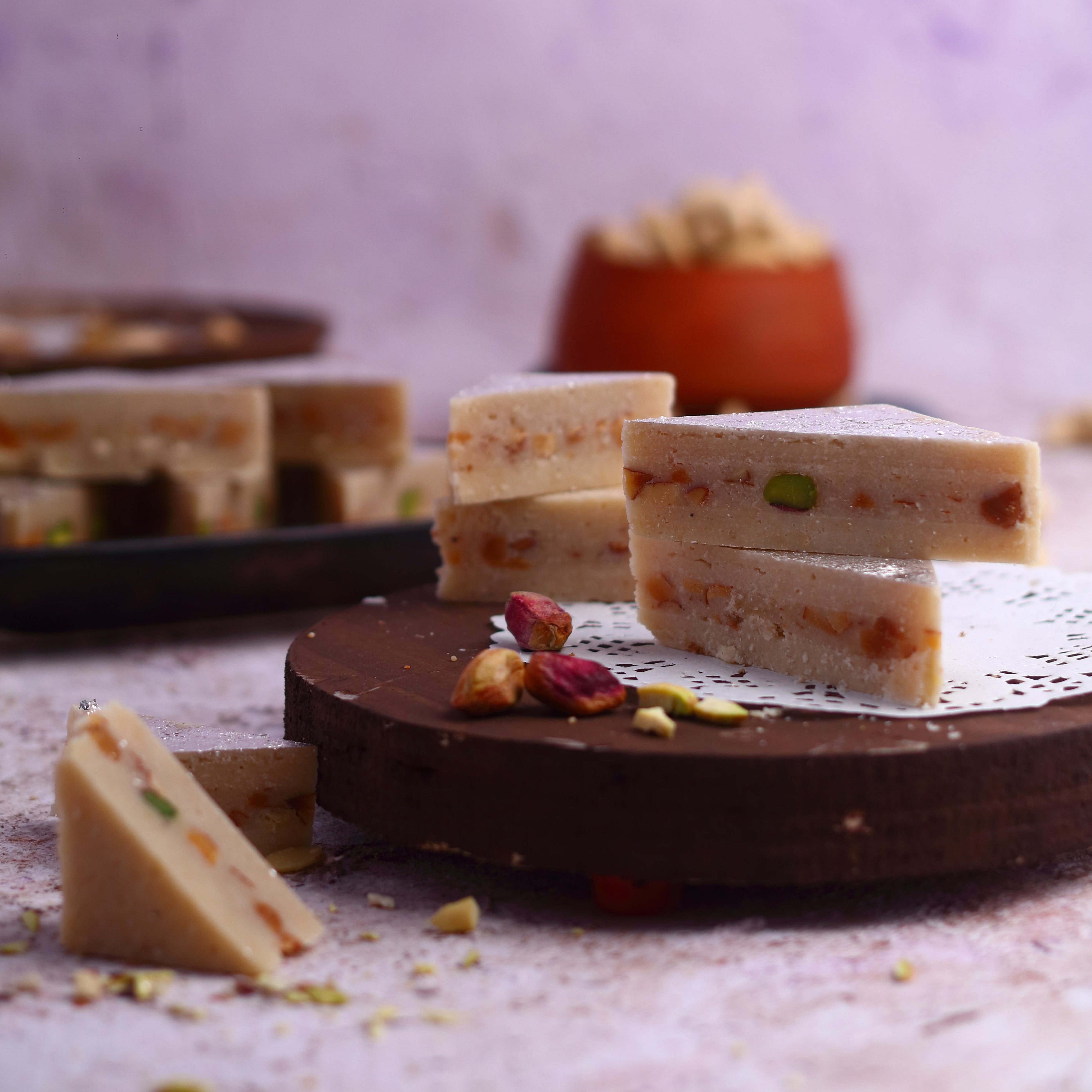 Kaju Pista Sandwich
