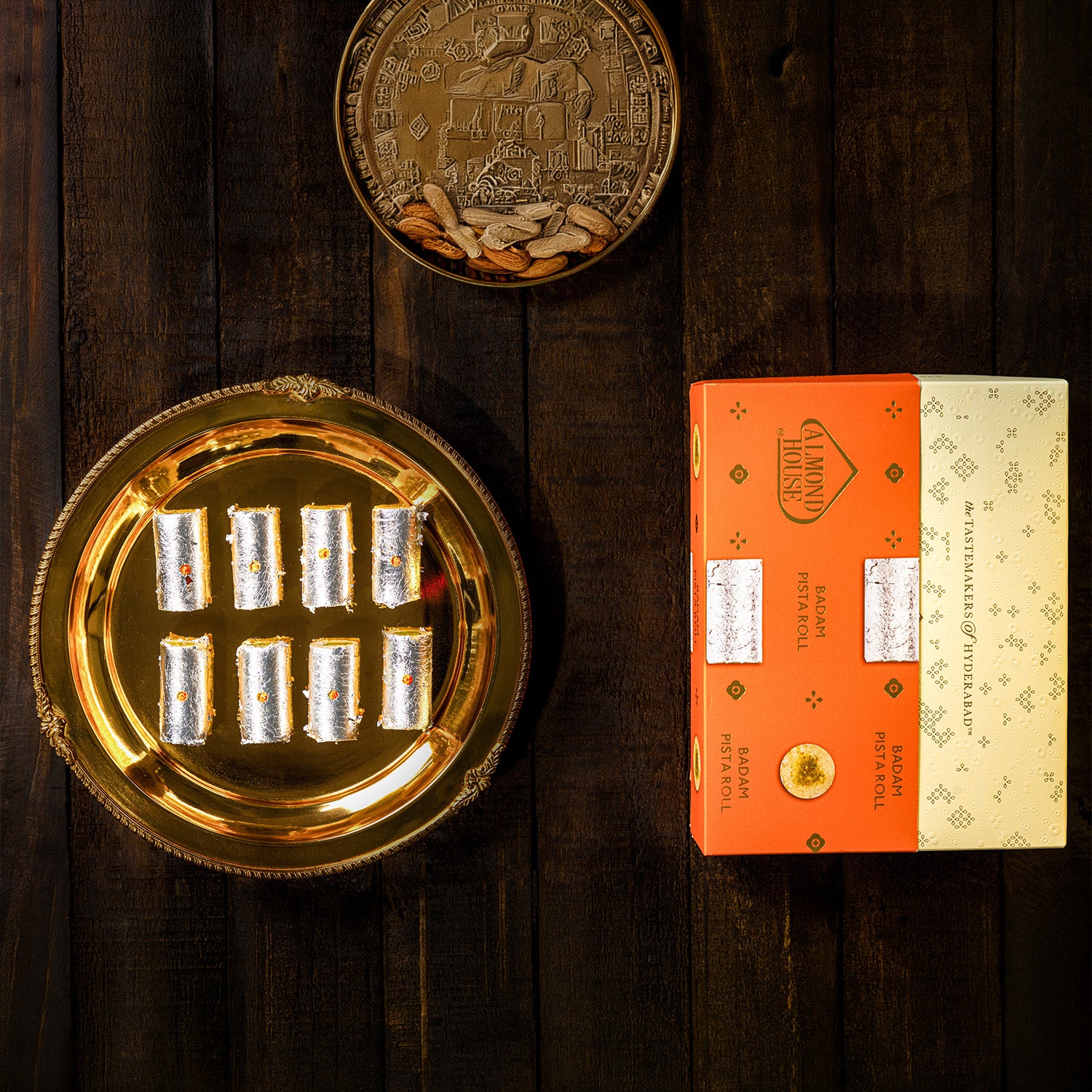 Badam Pista Roll (MAP)