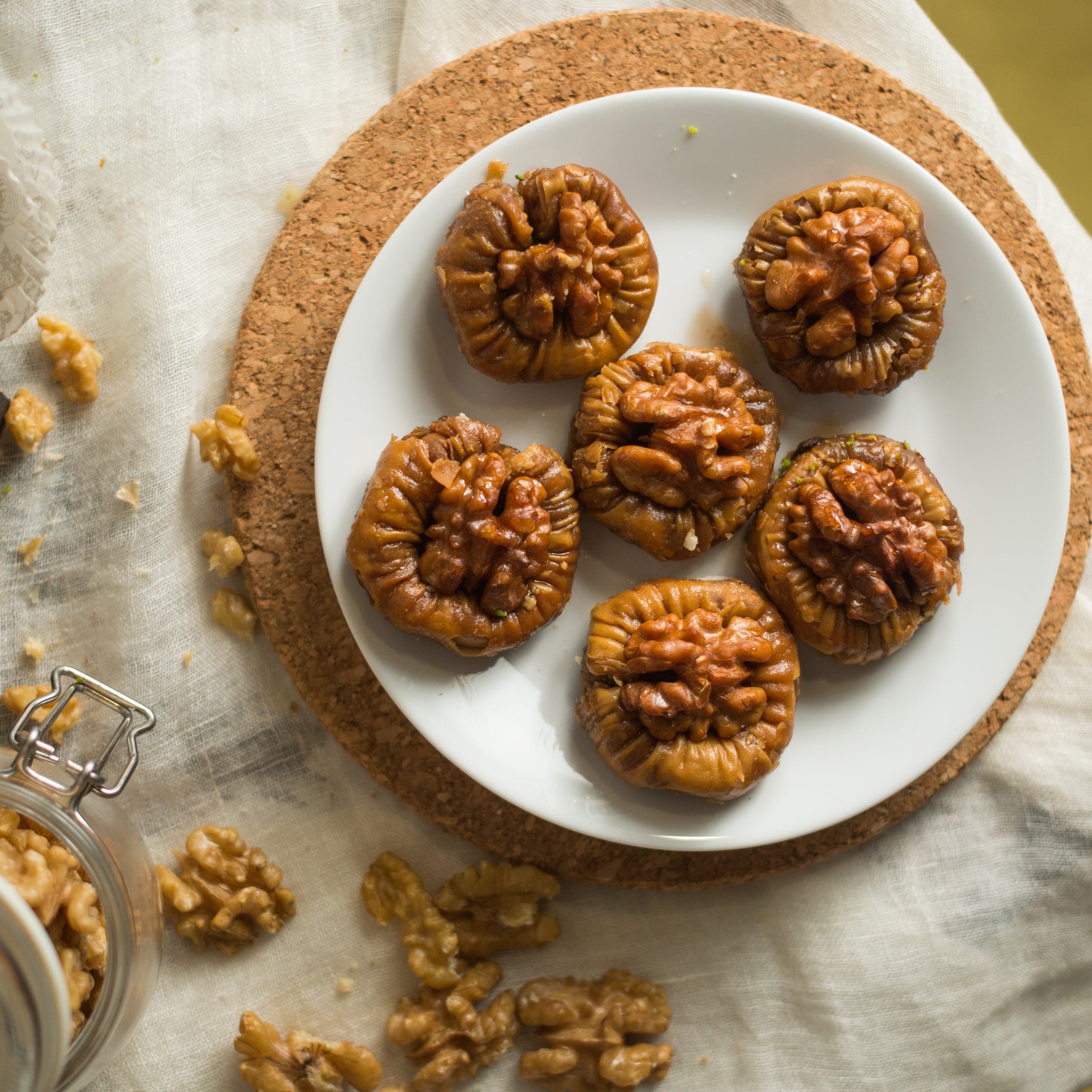 Chocolate Walnut Basket